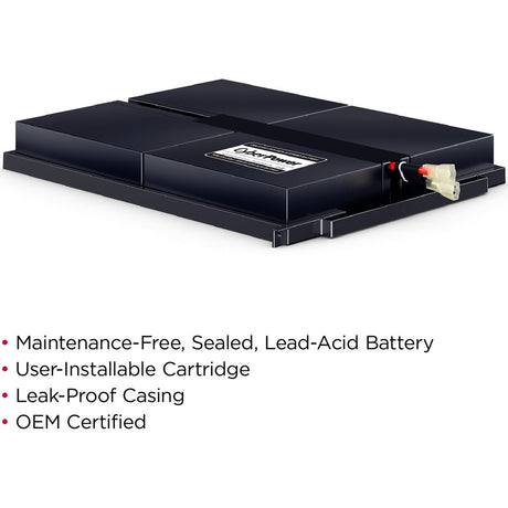CyberPower RB0670X4 Replacement Battery Cartridge — RB0670X4