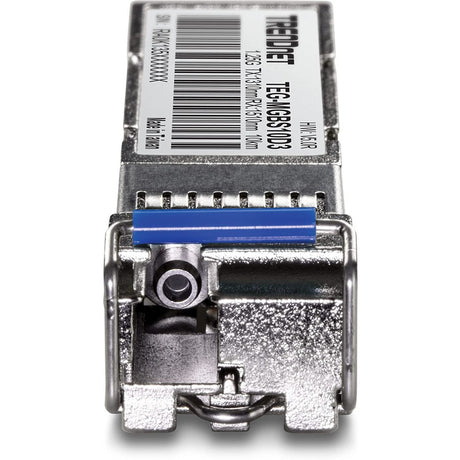 TRENDnet SFP to RJ45 Dual Wavelength Single-Mode LC Module; TEG-MGBS10D3; Must Pair with TEG-MGBS10D5 or a Compatible Module; Up to 10 km (6.2 Miles); Compatible with Standard SFP; Lifetime Protection — TEG-MGBS10D3