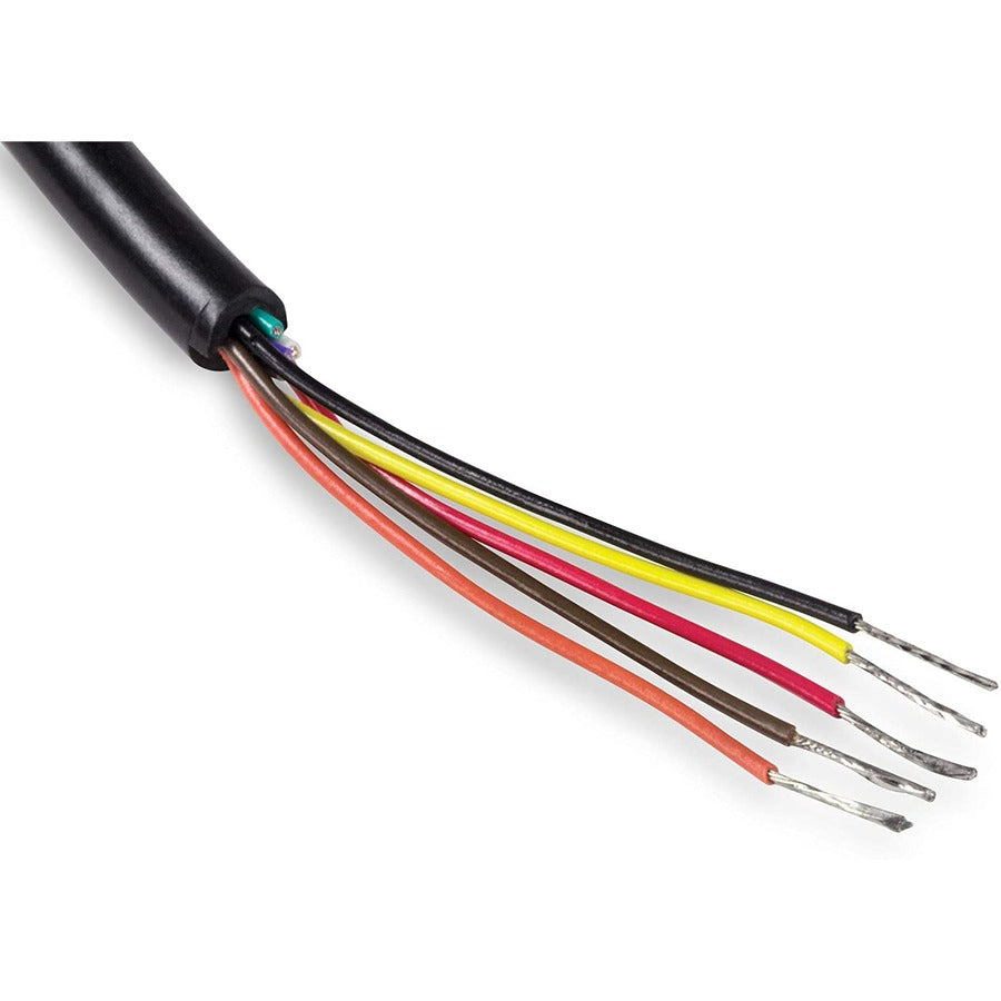 TRENDnet M12 Industrial Alarm Relay, 2M (6.5 ft.), IP68, Compatible with TRENDnet's TI-TPG80 Industrial Switch, TI-TCR02