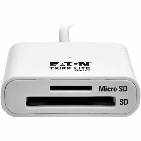 Eaton Tripp Lite Series USB 3.2 Gen 1 SuperSpeed SD/Micro SD Memory Card Media Reader with Built-In Cable, 6-in. (15.24 cm) — U352-06N-SD
