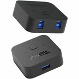 Plugable USB 3.0 Sharing Switch for One-Button Swapping of USB Device or Hub Between Two Computers — USB3-SWITCH2