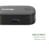 Plugable USB 3.0 Sharing Switch for One-Button Swapping of USB Device or Hub Between Two Computers — USB3-SWITCH2
