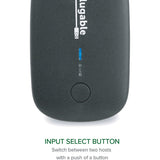 Plugable USB 3.0 Sharing Switch for One-Button Swapping of USB Device or Hub Between Two Computers — USB3-SWITCH2