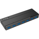 Plugable 7-Port USB 3.0 Hub with 36W Power Adapter — USB3-HUB7C
