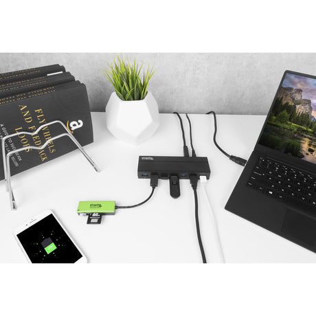 Plugable 7-Port USB 3.0 Hub with 36W Power Adapter — USB3-HUB7C