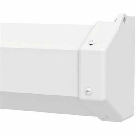 Da-Lite Mounting and Extension Brackets - No. 6 Sheet Metal Wall Brackets - 6in x 6in L-bracket - Black — 98035