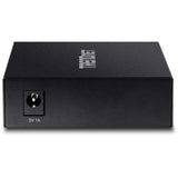 TRENDnet 100 Base-T to 100 Base-FX Multi-Mode SC Fiber Converter; Standalone; 10/100 Mbps Auto-MDIX Fast Ethernet Port; Fiber Networking up to 2 km (1.25miles); 200 Mbps Switching Capacity; TFC-FMSC