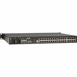 Eaton 32-Port Cat5e KVM over IP Switch - Virtual Media, 3 Remote/1 Local User, HDMI Output, 1U Rack-Mount, TAA — B064-032-04-IPH