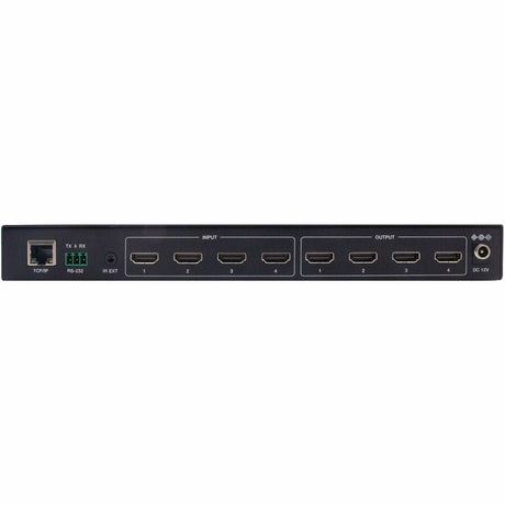 Eaton Tripp Lite Series 4x4 HDMI Matrix Switch with Video Wall Controller - 4K 60 Hz, 4 HDMI Inputs, 4 HDMI Outputs, HDR, 4: 4: 4, Multi-Resolution Support — B119-4X4-4K6-VW