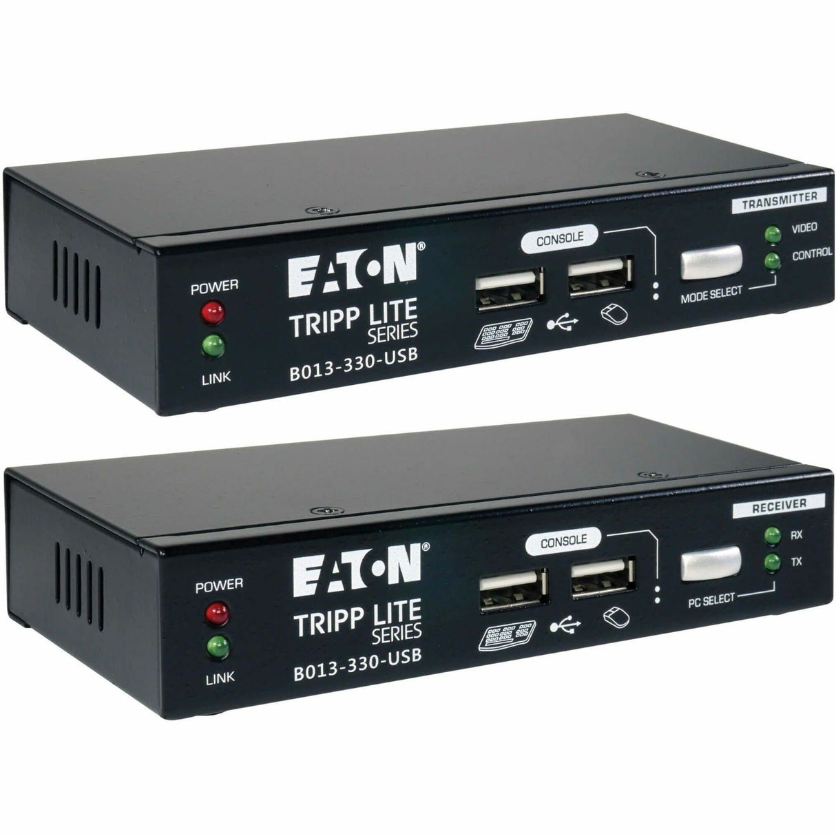 Eaton Tripp Lite Series KVM Extender with VGA and USB Connections, Up to 330 ft. — B013-330-USB