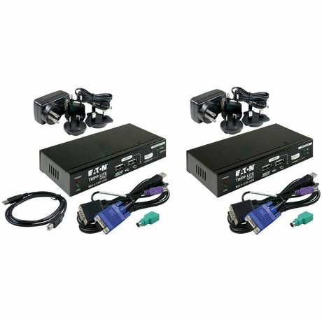 Eaton Tripp Lite Series KVM Extender with VGA and USB Connections, Up to 330 ft. — B013-330-USB