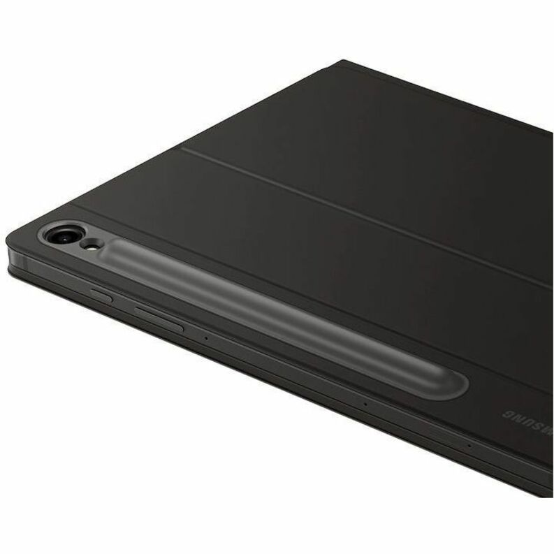 Samsung Book Cover Keyboard/Cover Case (Book Fold) Samsung Galaxy Tab S9, Galaxy Tab S9 FE Tablet - Black — EF-DX725UBEGUJ