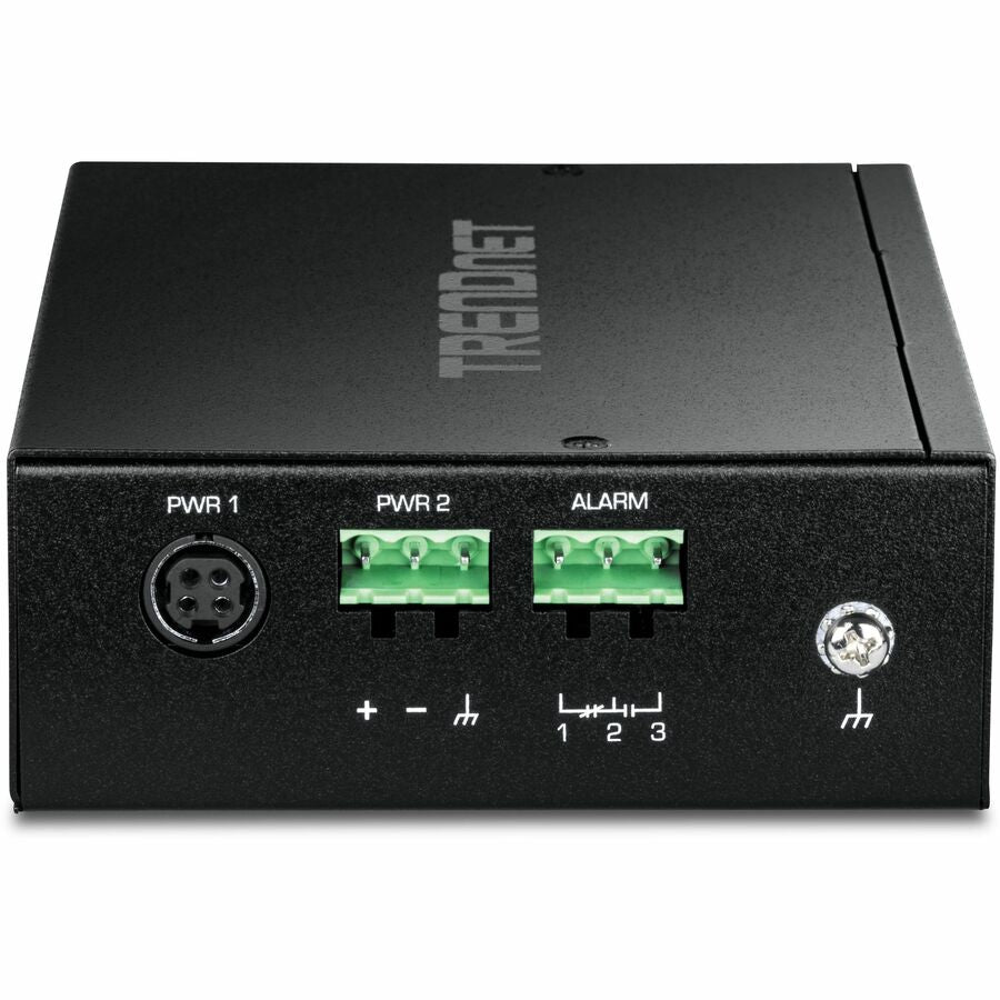 TRENDnet 9-Port Industrial 2.5G DIN-Rail Switch with 10G SFP+ Port, TI-G5091, 8 x 2.5G Ports, 1 x 10G SFP+ Port, 60Gbos, NDAA TAA Compliant, Lifetime Protection — TI-G5091