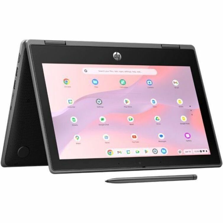HP Fortis Flip G1i 11" Touchscreen Convertible 2 in 1 Chromebook - Intel N150 - 4 GB - 32 GB Flash Memory - English Keyboard - Smart Buy — B69PKUT#ABA