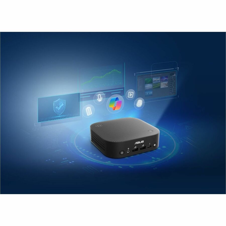 Asus NUC 14 Pro AI RNUC14LNKU9099NU Desktop Computer - Intel Core Ultra 9 288V - 32 GB - 1 TB SSD - Mini PC - Black - TAA compliant — RNUC14LNKU9099NU