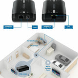 TRENDnet 10G PoE+ Injector, TPE-315GI, Convert Non-PoE Port to a PoE+ Port, PoE (15.4W) or PoE+ (30W), 10GBASE-T Compliant, Up to 100m (328 ft.), Black — TPE-315GI