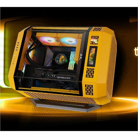 Thermaltake The Tower 600 Bumblebee Mid Tower Chassis — CA-1Z1-00M4WN-00
