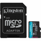 Kingston Canvas Go! Plus 64 GB Class 10/UHS-I (U3) V30 microSDXC — SDCG4/64GB