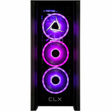 CLX SET TGMSETRTA5302BM Gaming Desktop Computer - AMD Ryzen 7 7800X3D - 32 GB - 2 TB SSD - Mid-tower - Black — TGMSETRTA5302BM