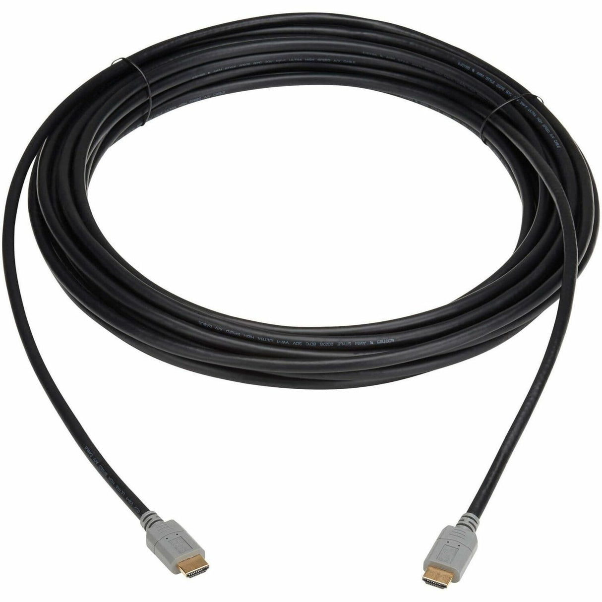 Eaton Tripp Lite Series 4K HDMI Cable (M/M) - 4K 60 Hz, HDR, 4:4:4, HDCP 2.2, Black, 60 ft. (18.3 m) — P568-060-2A