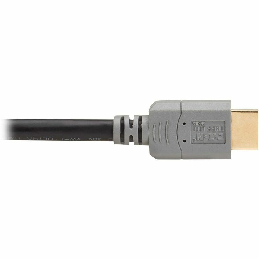 Eaton Tripp Lite Series 4K HDMI Cable (M/M) - 4K 60 Hz, HDR, 4:4:4, HDCP 2.2, Black, 60 ft. (18.3 m) — P568-060-2A