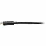 C2G 3.3ft (1m) USB 4.0 USB-C to C (48V 5A) 240W Charging Cable - Black — C2G54552