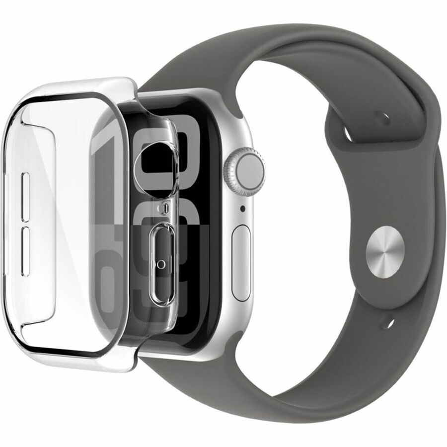 Belkin TemperedCurve 2-in-1 Screen Protector for Apple Watch Series 10 (42mm/clear) Clear — OWA002fqCL