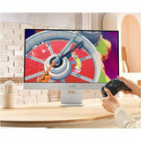Asus ZenScreen MS32UC 32" Class 4K UHD Smart LED Monitor - 16:9 - Silver — MS32UC