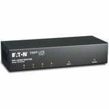 Eaton Tripp Lite Series 4-Port DVI Splitter with Audio and Signal Booster - Single-Link DVI-I, 1920 x 1200 (1080p) @ 60 Hz, TAA — B116-004A