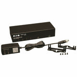 Eaton Tripp Lite Series 4-Port DVI Splitter with Audio and Signal Booster - Single-Link DVI-I, 1920 x 1200 (1080p) @ 60 Hz, TAA — B116-004A