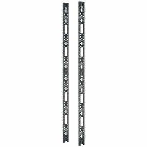 APC NetShelter Cable Management, Vertical Cable Manager, for NetShelter SX 42U, Set of 2, Black, 117 x 1930 x 130 mm — AR7502