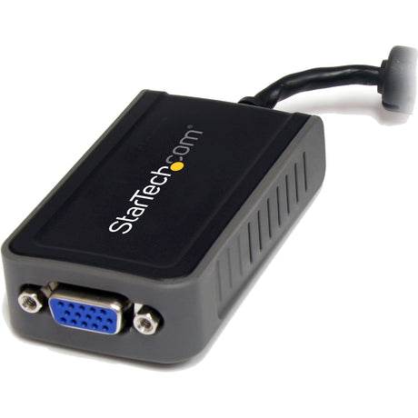 StarTech.com USB 2.0 to VGA Adapter, USB to VGA Monitor Converter for Windows, 1440x900 (no support for macOS/ChromeOS/Linux) - TAA — USB2VGAE2