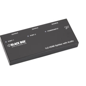 Black Box 1 x 2 HDMI Splitter with Audio — AVSP-HDMI1X2