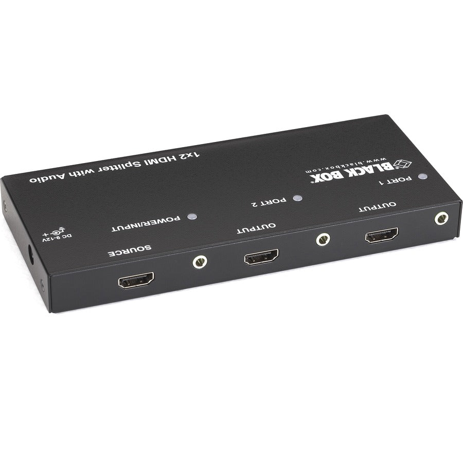 Black Box 1 x 2 HDMI Splitter with Audio — AVSP-HDMI1X2