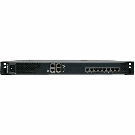 Eaton Tripp Lite Series NetCommander 8-Port Cat5 KVM over IP Switch - 19 in. LCD, 1 Remote + 1 Local User, 1U Rack-Mount, TAA — B070-008-19-IP