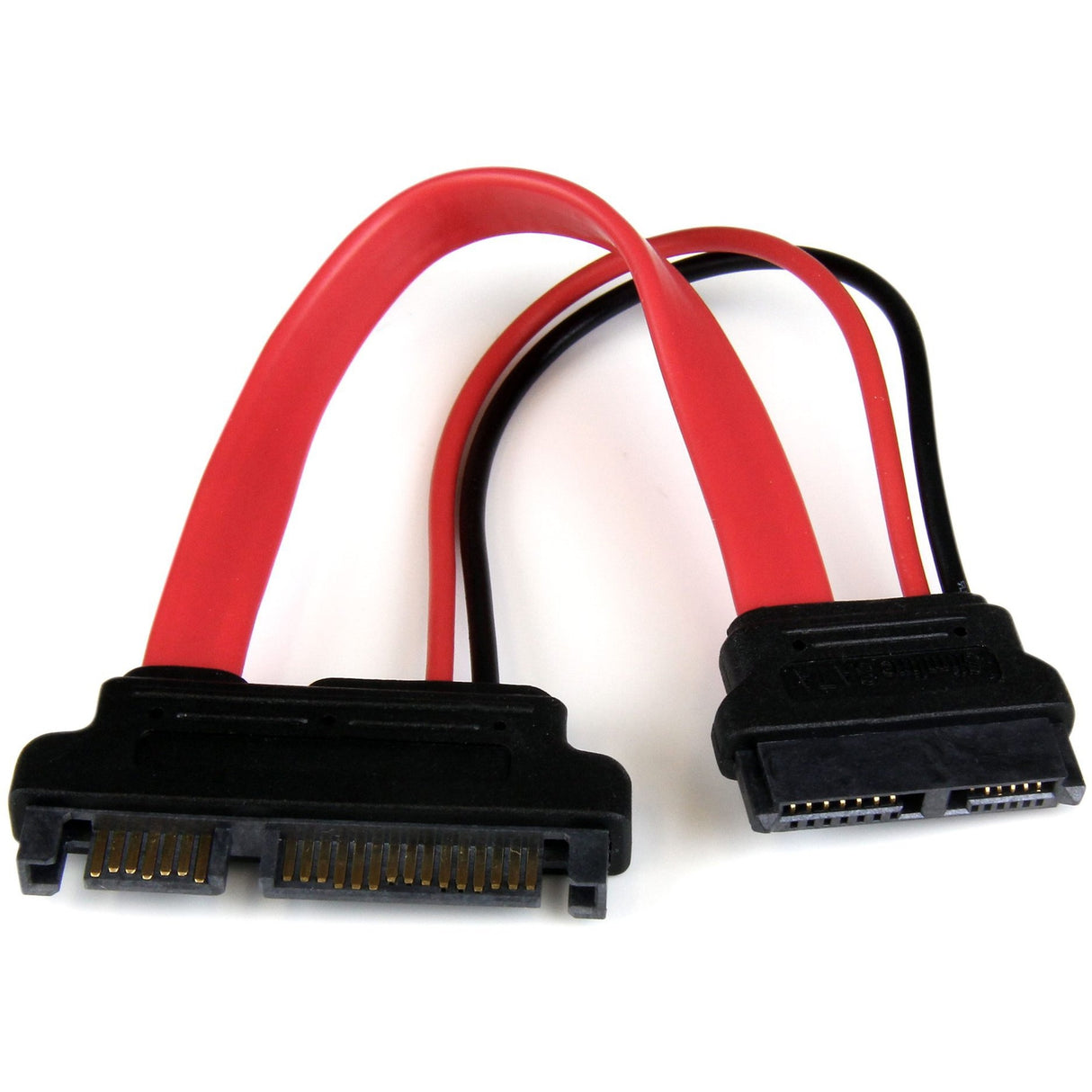 StarTech.com 6in Slimline SATA to SATA Adapter with Power - F/M — SLSATAADAP6