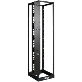 Eaton Tripp Lite Series SmartRack 6-in. (15.24 cm) Wide High Capacity Vertical Cable Manager - Double finger duct with cover — SRCABLEVRT6