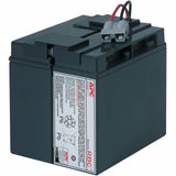 APC Replacement Battery Cartridge for Back-UPS, 12V 9Ah lead-acid battery, 2-year repair or replace warranty — RBC7