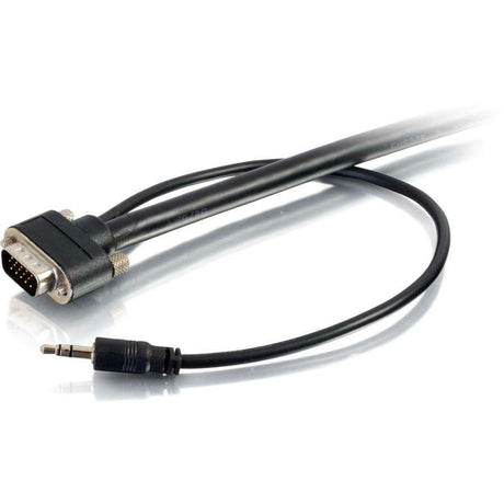 C2G 25ft Select VGA + 3.5mm Stereo Audio Cable-In-Wall CMG-Rated VGA Cable — 50228