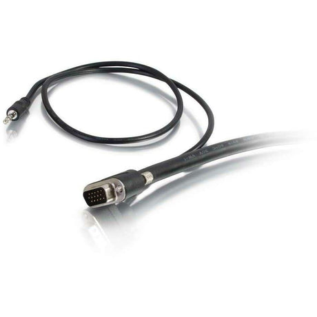C2G 25ft Select VGA + 3.5mm Stereo Audio Cable-In-Wall CMG-Rated VGA Cable — 50228