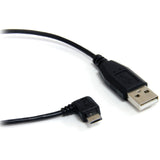 StarTech.com Micro USB A to Right Angle Micro B Cable — UUSBHAUB6RA