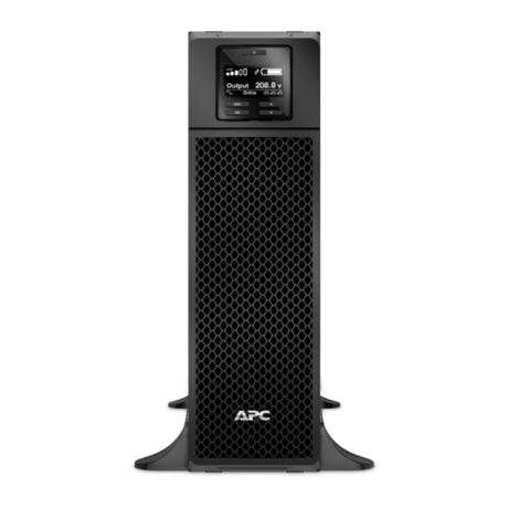 APC Smart-UPS On-Line, 5.4kVA, Tower, 208V, 2x L6-20R+2x L6-30R NEMA outlets, Network Card+SmartSlot, Extended runtime, W/O rail kit — SRT5KXLT