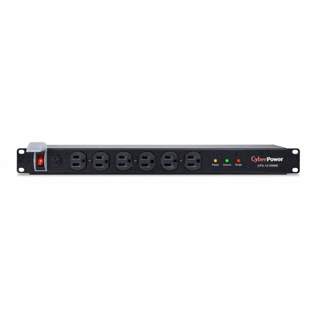 CyberPower CPS1215RMS Rackbar 12 - Outlet Surge with 1800 J — CPS-1215RMS