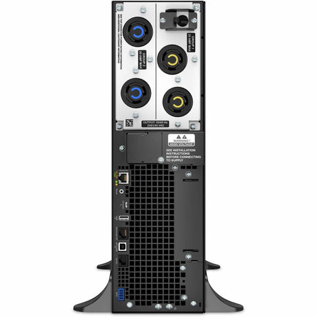 APC Smart-UPS On-Line, 5.4kVA, Tower, 208V, 2x L6-20R+2x L6-30R NEMA outlets, Network Card+SmartSlot, Extended runtime, W/O rail kit — SRT5KXLT