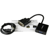 StarTech.com DVI-D to VGA Active Adapter Converter Cable - 1080p — DVI2VGAE