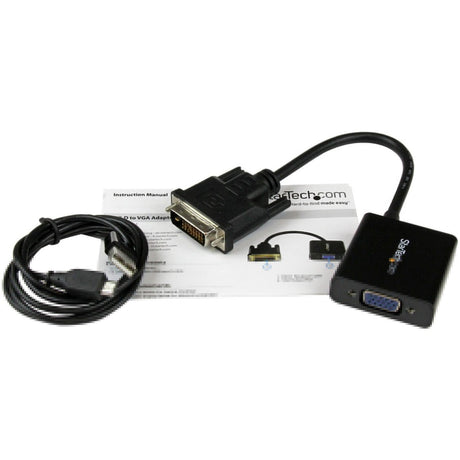 StarTech.com DVI-D to VGA Active Adapter Converter Cable - 1080p — DVI2VGAE