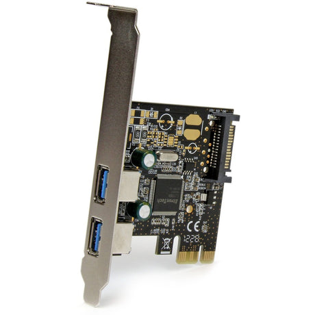 StarTech.com 2 Port PCI Express PCIe SuperSpeed USB 3.0 Controller Card w/ SATA Power - 5Gbps — PEXUSB3S23