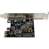 StarTech.com 2 Port PCI Express PCIe SuperSpeed USB 3.0 Controller Card w/ SATA Power - 5Gbps — PEXUSB3S23