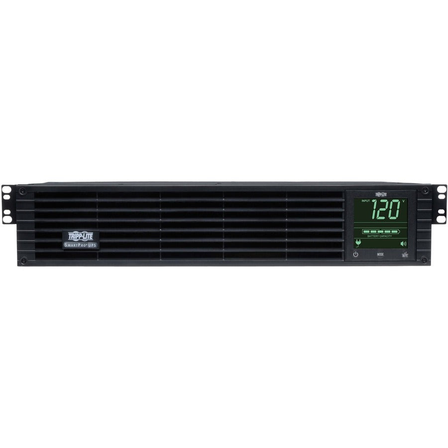Eaton Tripp Lite Series SmartPro 120V 2200VA 1920W Line-Interactive Sine Wave UPS, 2U, Extended Run, Network Card Options, LCD, USB, DB9 — SM2200RMXL2UP