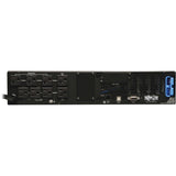 Eaton Tripp Lite Series SmartPro 120V 2200VA 1920W Line-Interactive Sine Wave UPS, 2U, Extended Run, Network Card Options, LCD, USB, DB9 — SM2200RMXL2UP